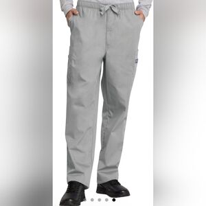 Cherokee Men's Light Gray Medical Cargo Pants SzL